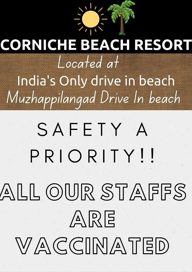 Corniche Beach Resort Mulappilangād